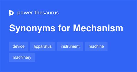 mechanistic synonym.